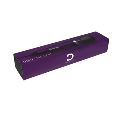 Masażer - Doxy Die Cast Wand Massager Purple